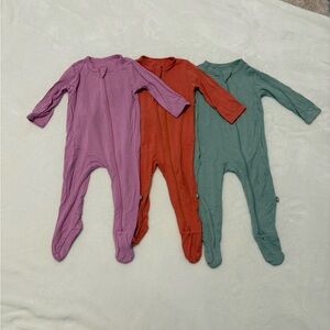 Set of 3 Kyte footies